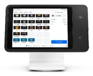 Square Stand with 2-in-1 card reader.